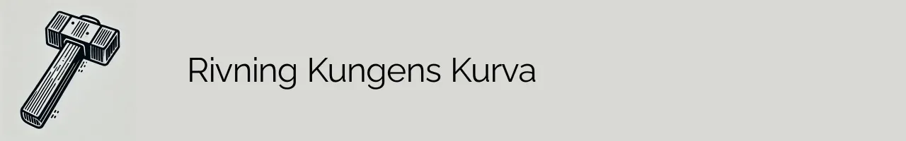 Rivning Kungens Kurva